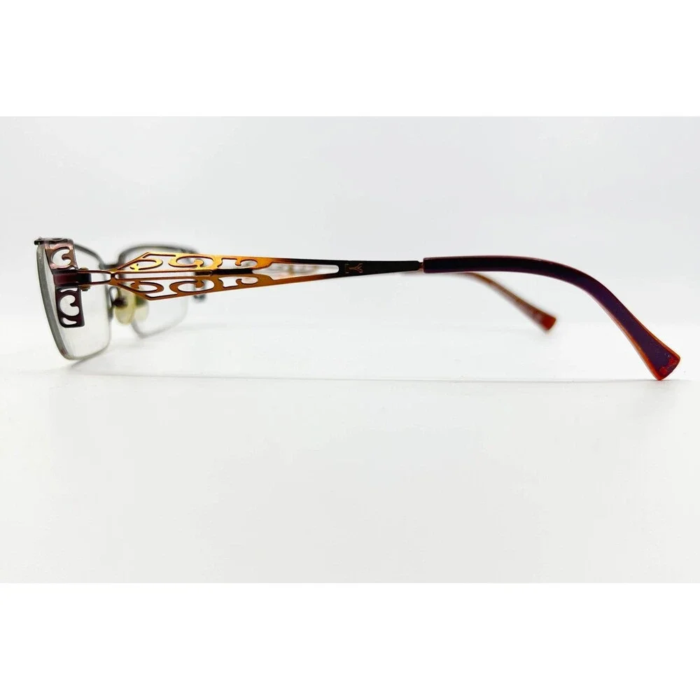 Morel Koali Eyeglasses Women Brown Filigree 6558K 52-18-135